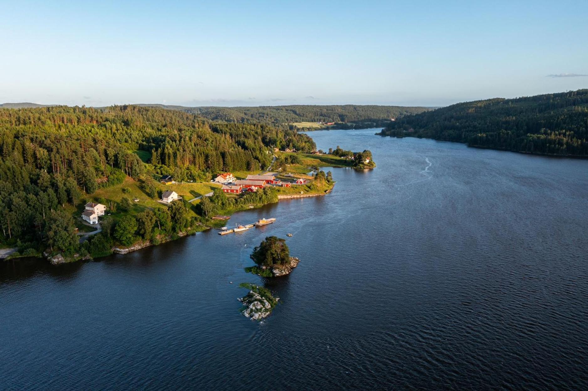 Hyttelaven Pa Furuholmen Сарпсборг Екстериор снимка